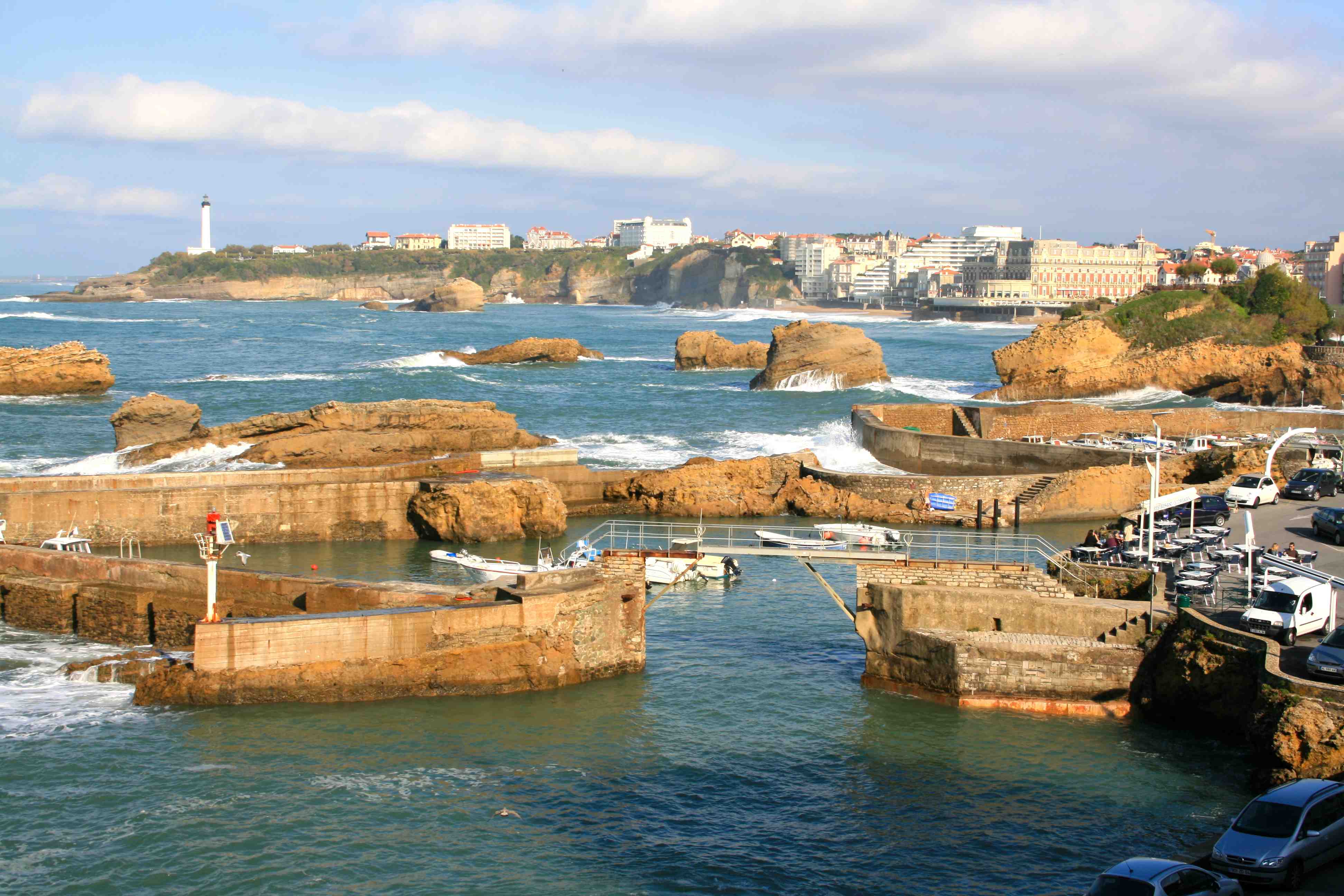 The fishermen's port of Biarritz