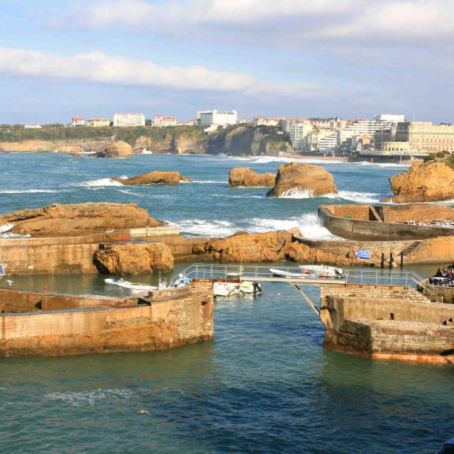 Le port des pêcheurs de Biarritz